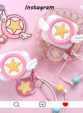 一加buds3耳机套适用OPPO一加/OnePlus Buds Pro2蓝牙耳机保护套百变小樱女款硅胶软壳一加Buds Pro保护壳