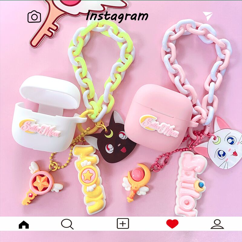 oppoencoair4新声版保护壳适用OPPO Enco Air4新声版蓝牙耳机保护套oppo enco air4新声版可爱少女硅胶软壳