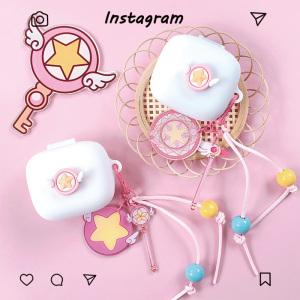 适用JBL Wave FLEX耳机保护套Live Free2卡通JBL W300tws百变小樱C260硅胶软壳