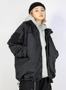 SAMPLE LAB机能多口袋防风夹克男宽松情侣加厚保暖多穿棉服外套秋