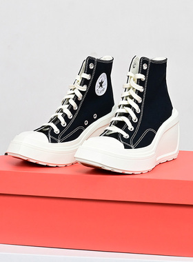 CONVERSE匡威Chuck 70匡威几何坡跟鞋厚底帆布鞋A06478C A06479C