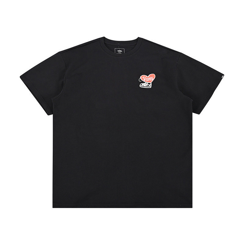 VANS范斯26春新款男女款宽松短袖运动休闲时尚圆领T恤VN000NF5BLK