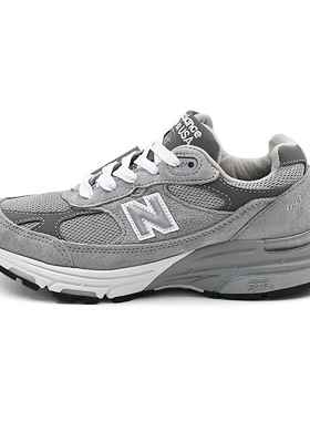 New Balance NB 993系列灰色低帮复古轻便运动休闲跑步鞋WR993GL
