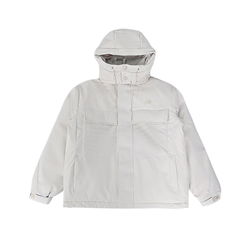 New Balance NB新款男子潮流百搭连帽羽绒服休闲夹克外套AMJ54344