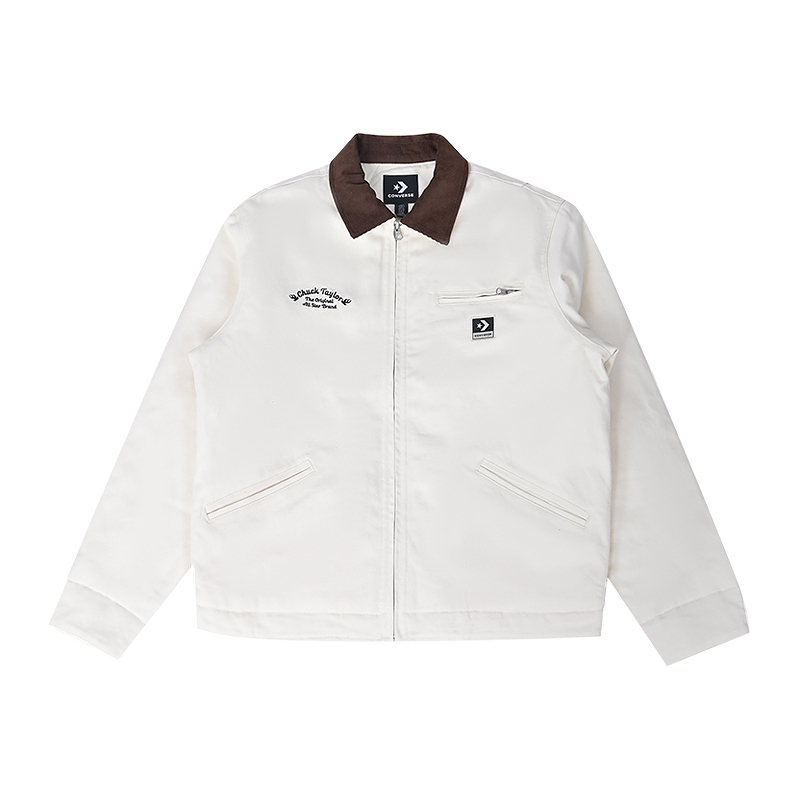 匡威Converse新款男子巴恩风夹克通勤廓形工装外套翻领棉服MCJ126