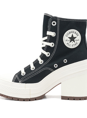Converse匡威复古粗跟CHUCK 70女子厚底增高鞋高跟帆布鞋A05347C