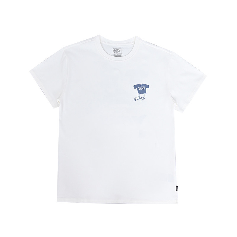 VANS范斯新款女子简约休闲百搭宽松短袖运动T恤上衣VN000TKGFS8