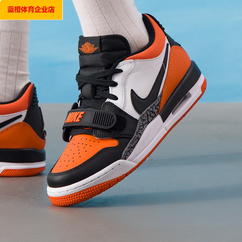 耐克女鞋JORDAN AJ312低帮复古休闲板鞋篮球鞋大童鞋子CD9054