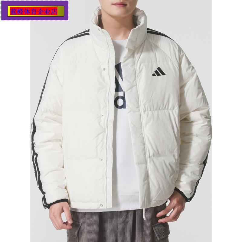 白色羽绒服正品男士2025秋