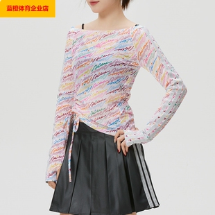 t恤休闲打底衫 阿迪达斯女装 户外运动服潮流长袖 新款 KR7600 26春季