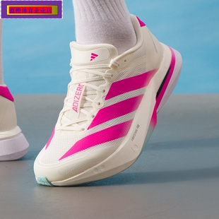阿迪达斯男鞋女鞋2025新款运动鞋ADIZERO BOSTON 13 M竞速KK1427
