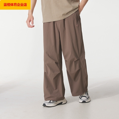 阿迪达斯三叶草男裤2025秋季新款健身运动裤透气快干梭织KD4296