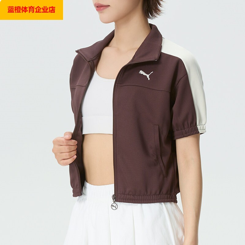 PUMA短袖衬衫女装2026夏季新款经典T7运动服T恤衫636871