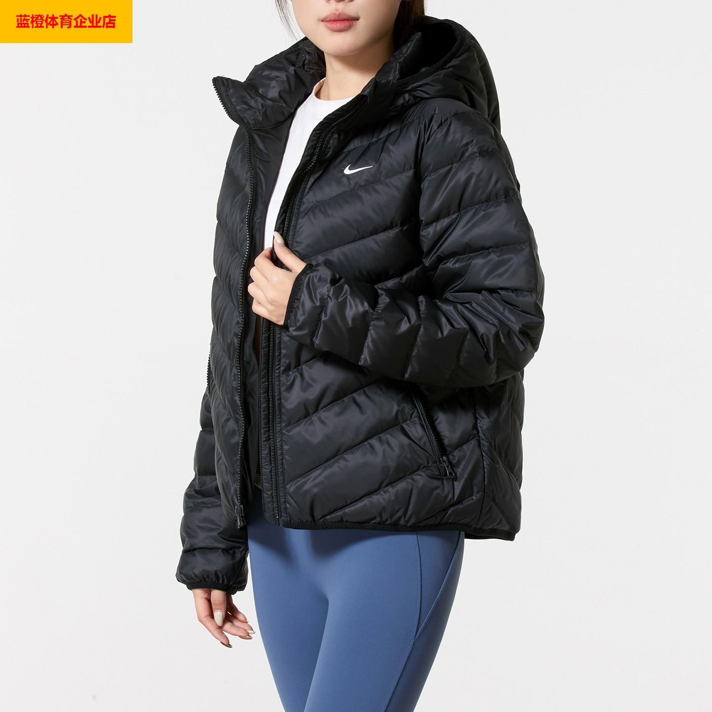 NIKE羽绒服女装25新款户外出行潮流时尚防风保暖羽绒外套HV5106