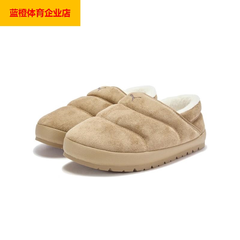 彪马加绒保暖棉鞋男鞋女鞋一脚穿半拖休闲鞋秋冬低帮雪地靴406792