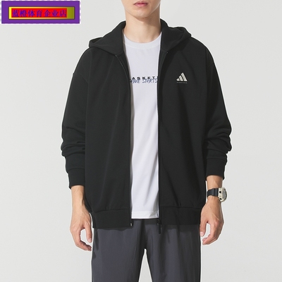 宽松连帽外套男装女2025秋