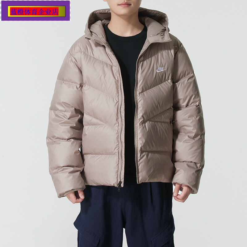 NIKE保暖羽绒服男2025新款