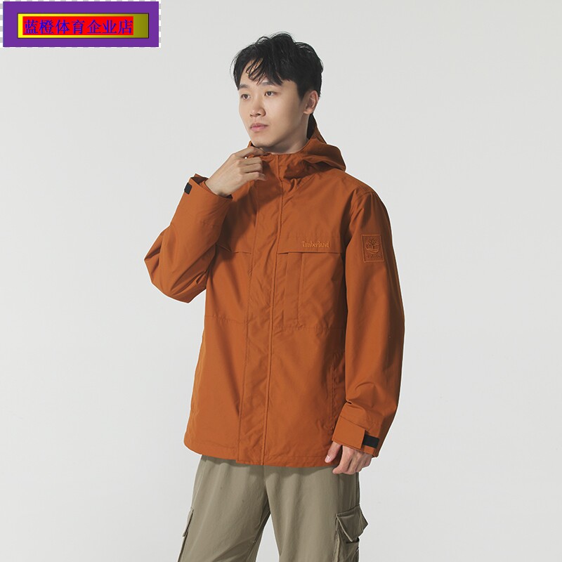 Timberland男装三合一抓绒防水防风宽松户外夹克防风外套A6NG5C39