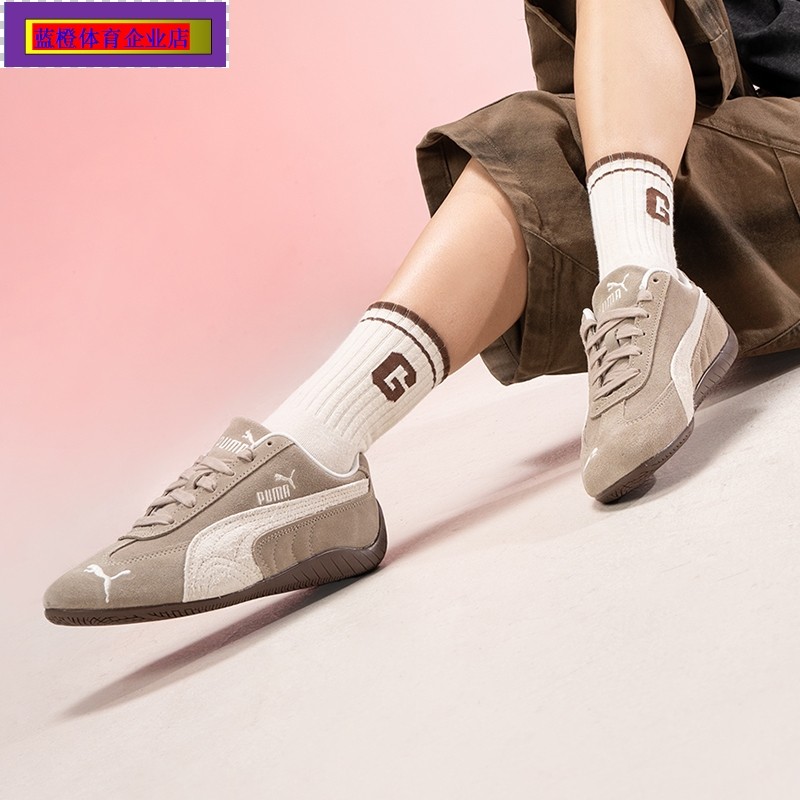 彪马板鞋正品低帮运动休闲鞋新款时尚潮流翻毛皮女鞋鞋子403619