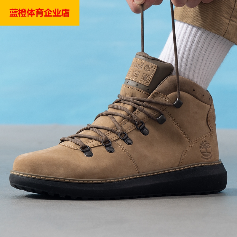 添柏岚中帮靴男冬季新款户外轻便休闲鞋复古缓震舒适短靴A69RDEN3