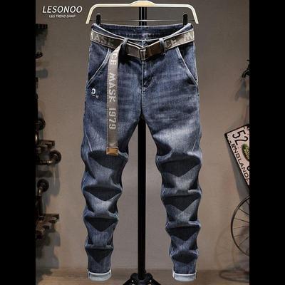 2025新款牛仔裤男韩版修身