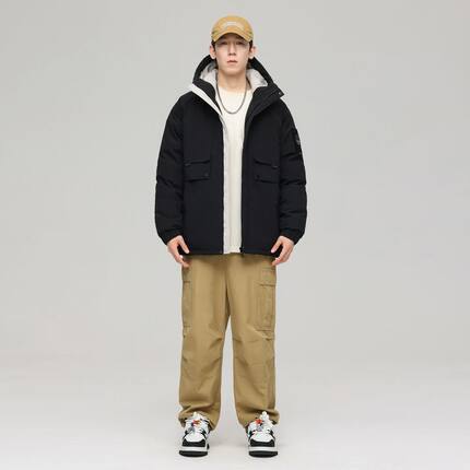 今年流行爆款羽绒服男2024新款冬季加厚薄款男中长款青少年内胆