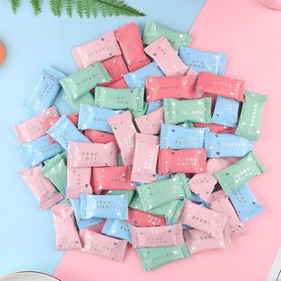 糖百优软糖网红水果糖果多口味情话奶糖散装喜糖七夕礼物送男女友