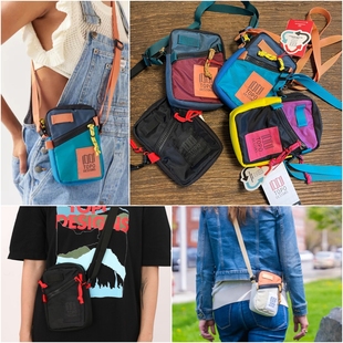 SHOULDER MINI BAG户外便携单肩包手机包斜挎包 DESIGNS 现货TOPO