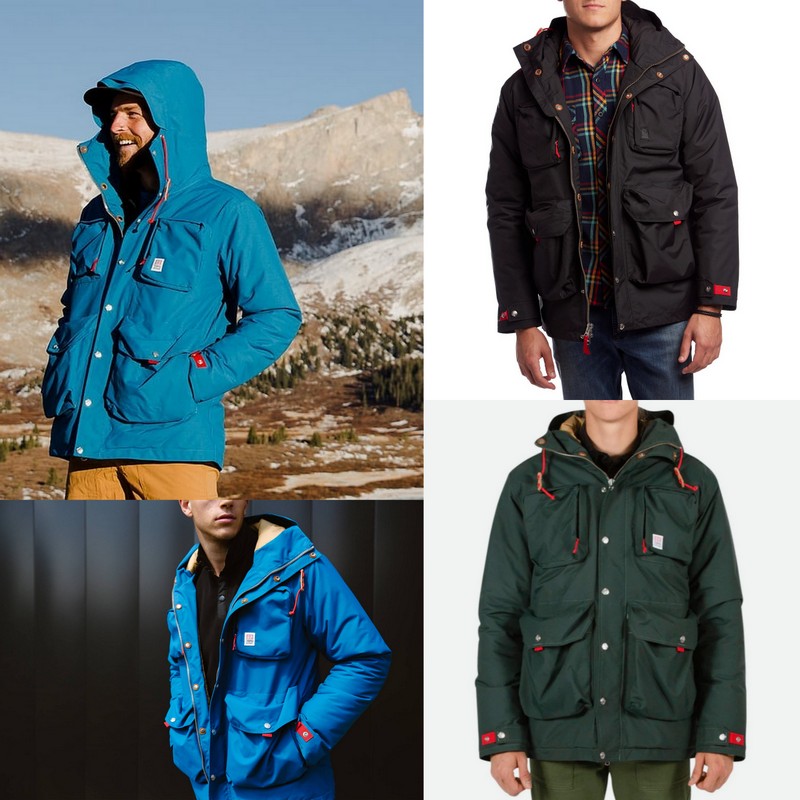 TOPODESIGNS防水防寒棉服