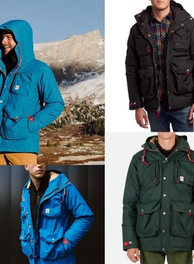 TOPO DESIGNS 户外防水防风冲锋衣保暖外套防寒服棉服大衣外套P棉
