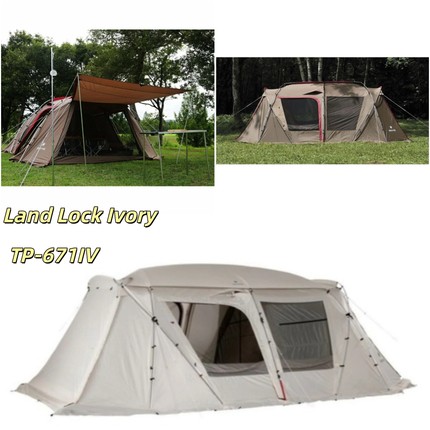 现货snowpeak雪峰户外露营Land Lock Ivory多人帐篷TP-671IV