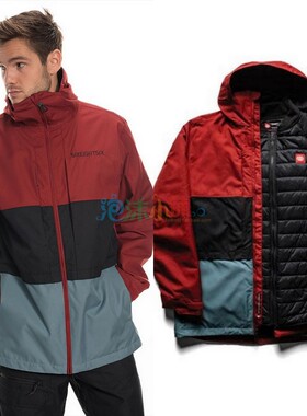 全新正品现货 686 专业男款滑雪服防寒服里外套装 SMART 3-in-1