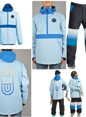 现货 Airblaster(AB) 单板双板滑雪服Trenchover上下身套装15K