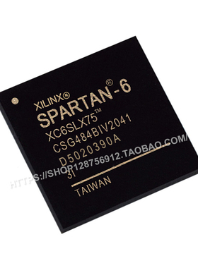 原装正品XC6SLX75-3CSG484I 封装CSBGA-484 现场可编程门阵列IC
