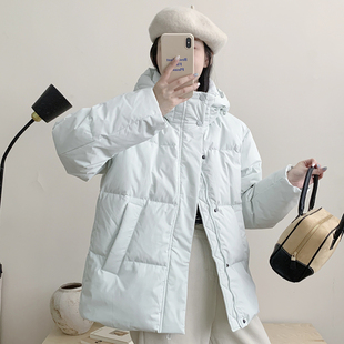 加厚時(shí)尚 浛穎家中戲羽絨服女冬季 短款 小個(gè)子2025新款 寬松休閑外套