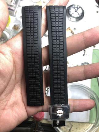卓越表行 适配百达翡丽AQUANAUT系列 手雷5167R-001 胶带不带扣子