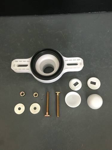小便斗配件直插式塑料马头50mmPVC管直插墙排水尿斗连接器易安装