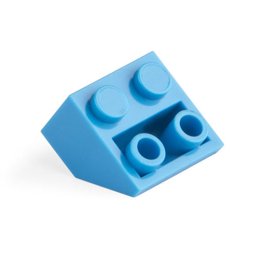 跃高2x2反斜面砖45°兼容乐高