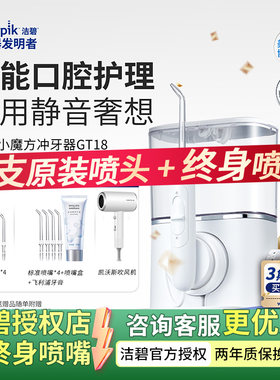 洁碧家用冲牙器水牙线GT18小魔方