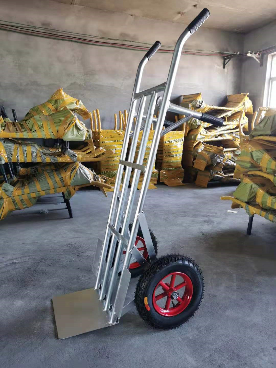 加厚老虎车手推车仓库车转运车搬运车物流车拉货车手拉车拖车包邮