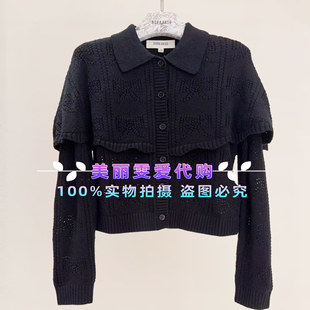 2025秋冬BORA AKSU宝莱阿卡苏B1FGW08550女士针织开衫