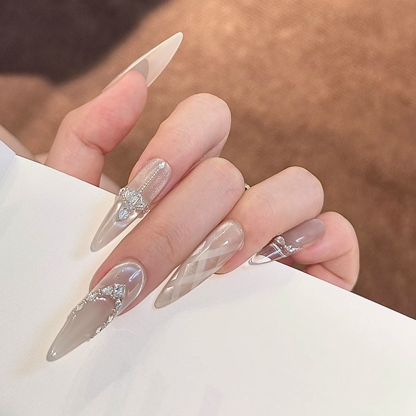 封神穿戴甲婚甲美甲长款