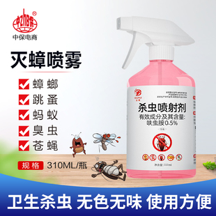 呋虫胺喷雾蟑螂药蚂蚁跳蚤喷剂正品 苍蝇室内驱虫家用专用药杀虫剂