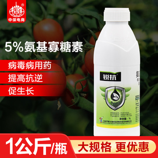 锐抗 5%氨基寡糖素番茄西红柿病毒病花叶病植物诱抗农药杀菌剂