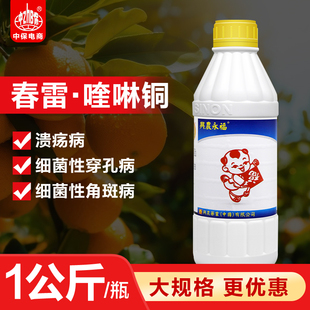 台湾兴农永福45%春雷霉素喹啉铜柑橘溃细菌性角斑病杀菌剂 1公斤