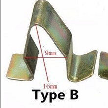 5个一套适用于TypeB款车门卡扣