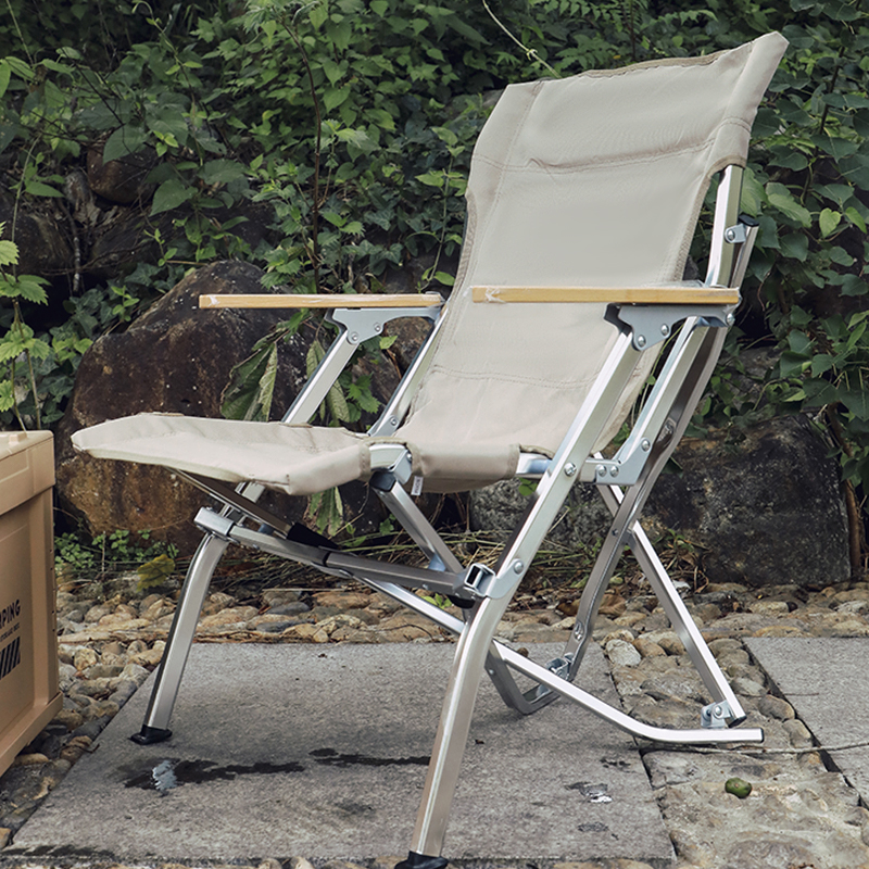 户外折叠椅铝合金户外折叠椅海狗椅便携式露营椅子钓鱼折叠