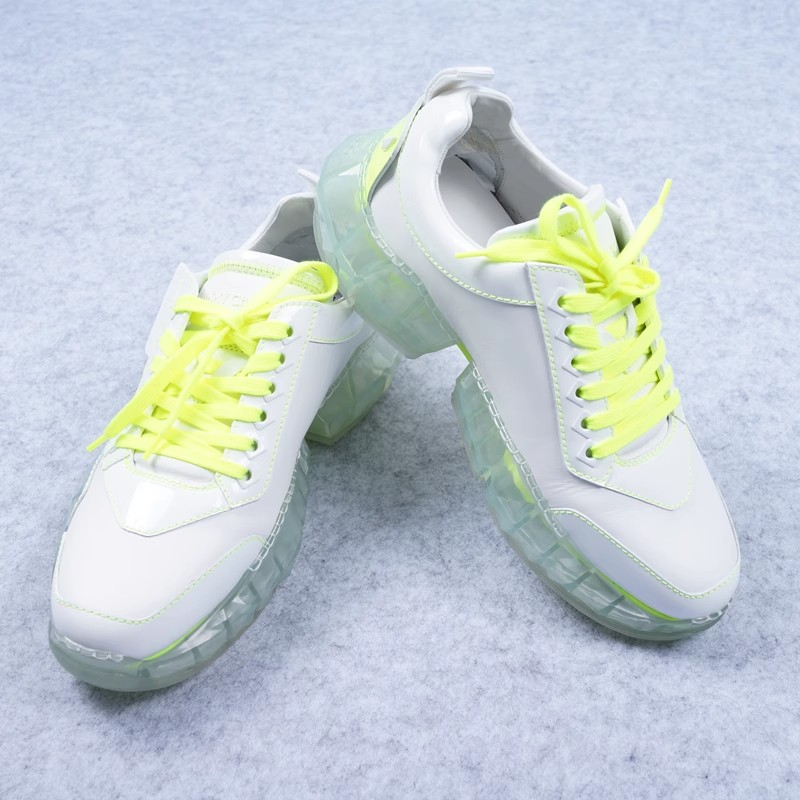 意大利原产JIMMY CHOO联名YK JEONG水晶鞋底 全皮厚底休闲鞋 款8