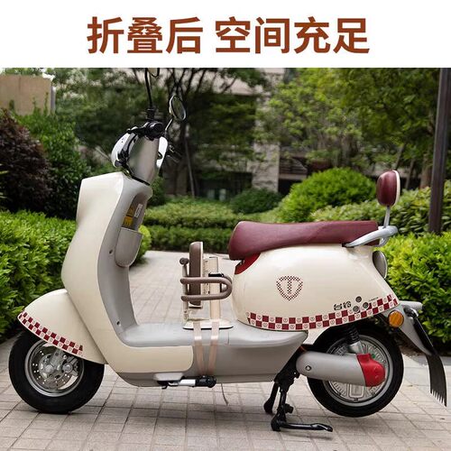 适用新日电动车前置儿童座椅可折叠电瓶车sunra凯迪拉氪xc2悠悠q4