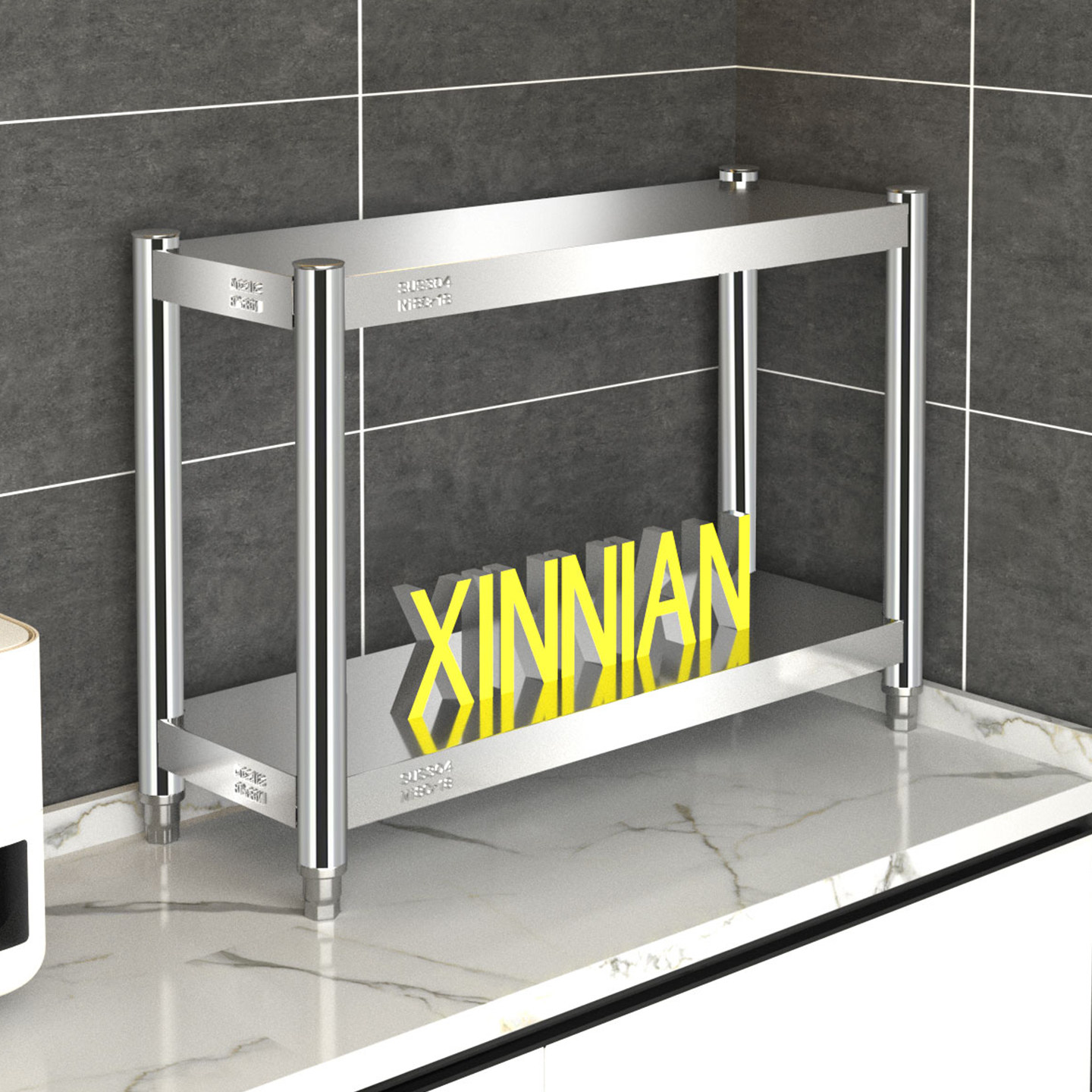 德国304不锈钢厨房窄款置物架台面多层小型油盐酱醋调味料收纳架,厨房/烹饪用具,厨房置物架/置物柜/角架,淘宝优惠券,粉丝福利购,淘宝优惠卷